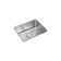Lustertone 20.5" L x 16.5" W Undermount Kitchen Sink with Perfect Drain