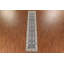 Tapis de couloir bleu Oushak 3x12