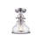 Grant 1-Light Brushed Nickel Semi-Flush Mount Light
