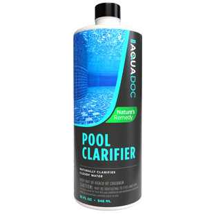 Clarificateur ultime pour piscine naturelle - un moyen écologique d'obtenir une eau de piscine claire en éliminant l'eau de piscine nuageuse - Produits chimiques naturels pour piscine AquaDoc