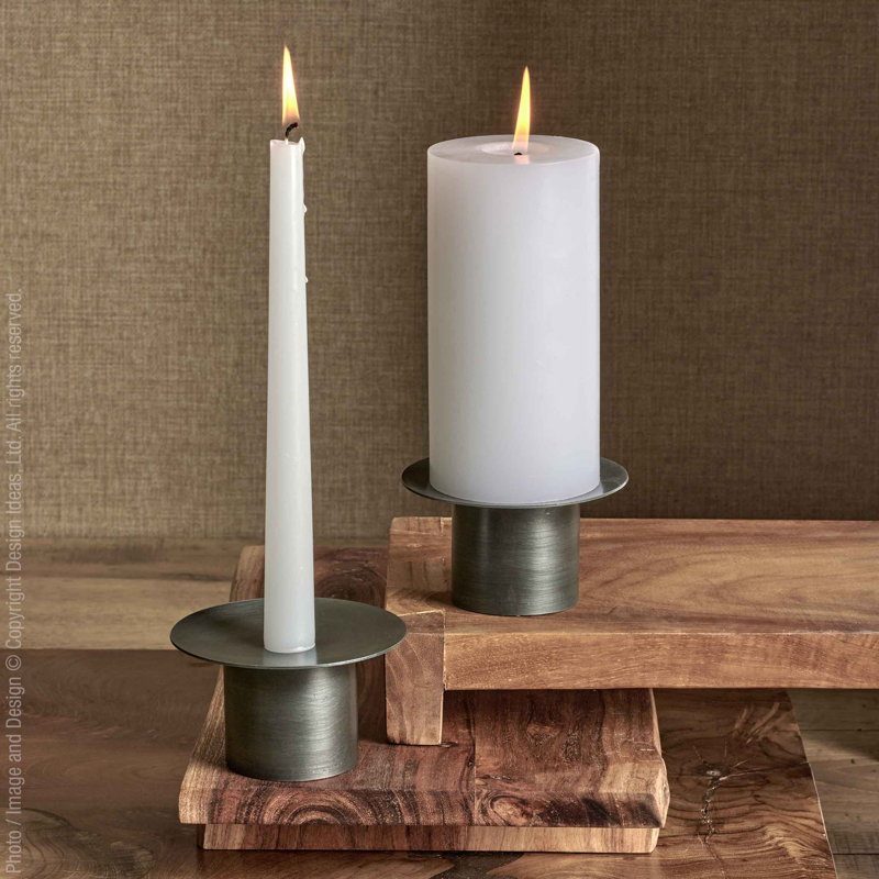 Unscented Pillar Candle, 6" H x 3" W x 3" D