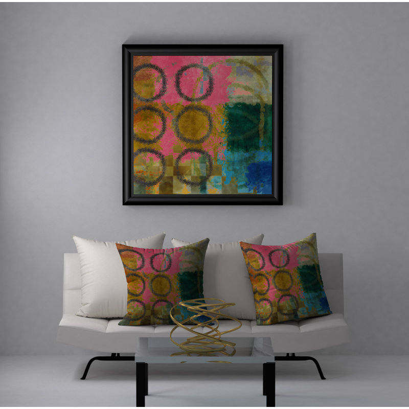 Housse et insert de coussin carré Cuddly Fizz, 24" X 24"