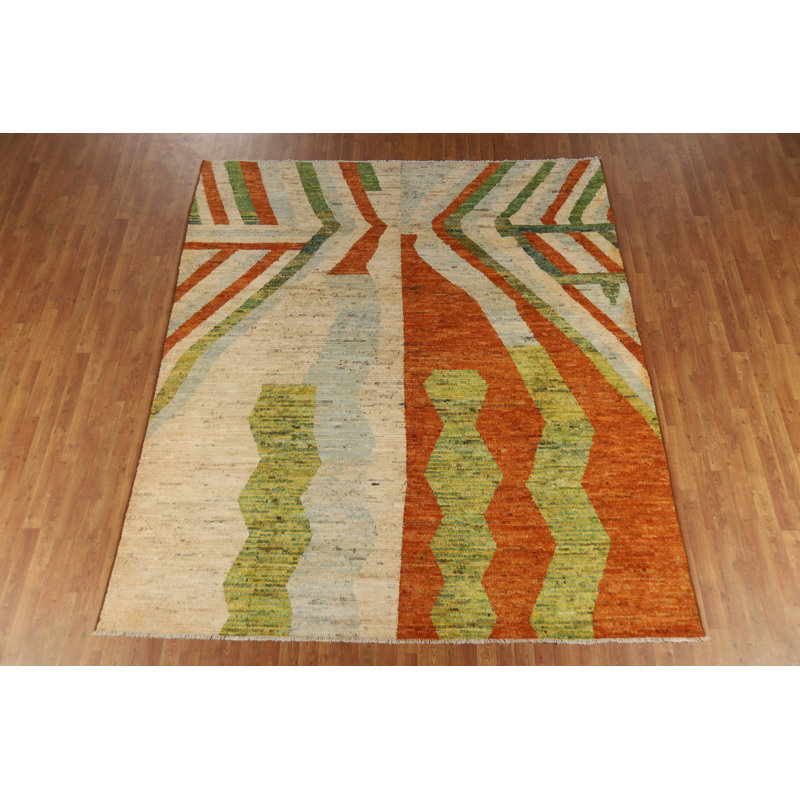 Tapis oriental marocain fait à la main 8 x 10