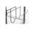 Shepha Kitchen Cart with Solid Wood Top