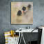  «Clouds and Fire 1» par Cathe Hendrick, art mural sur toile, 26 po x 26 po
