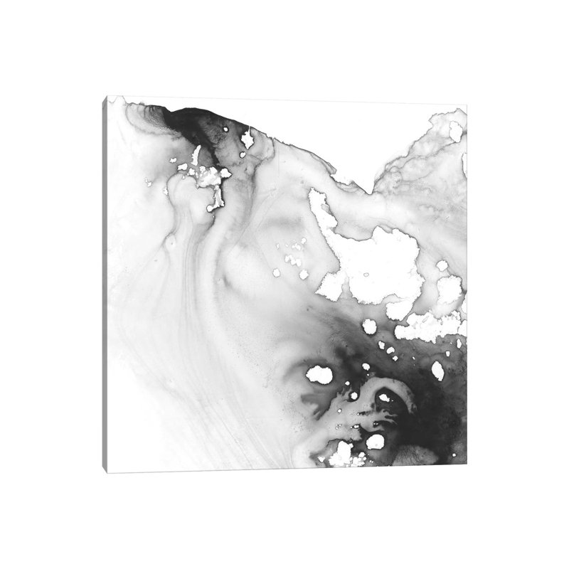 "Fumée & Water III" par Ethan Harper, reproduction d’art, Toile tendue, H 18 po x l 18 po x 1,5 po, Pas de tapis