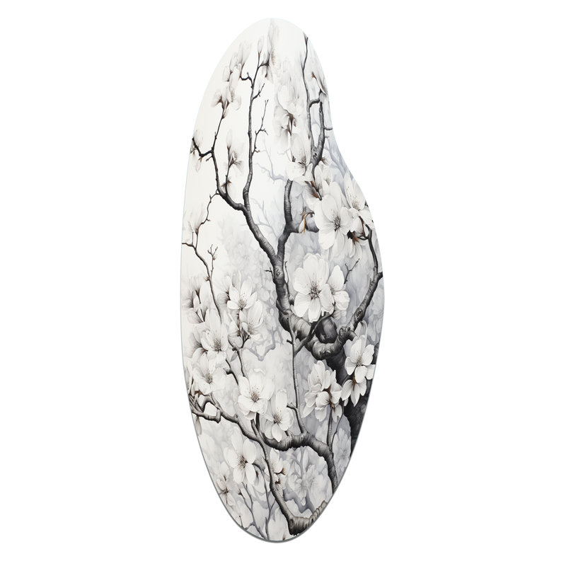 Grazierville - Décoration murale en forme d'arbre incurvé en forme d'arbre, H 38 po x l 15 po