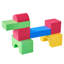 62 Pieces EVA Soft Building Blocks Toy Set for Children