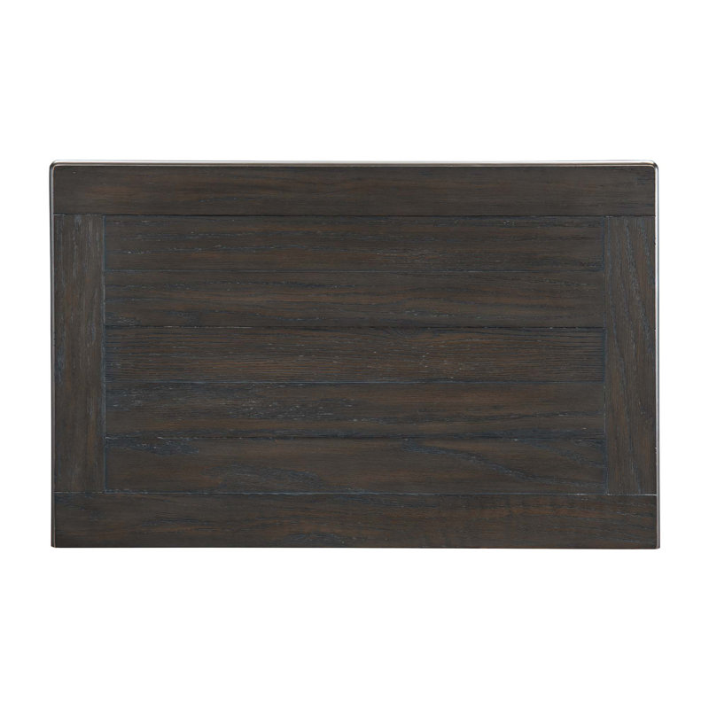Mobilier de chambre classique style transitionnel rustique et à 2 tiroirs avec table de chevet et 1 pièce