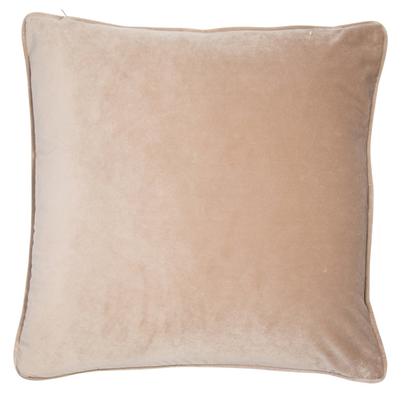 Leticija Square Throw Cushion, Beige, 43" H x 43" W x 16" D