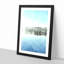 Trees Reflecting in a Lake in North Carolina - Picture Frame Painting Print-56738593-56738594