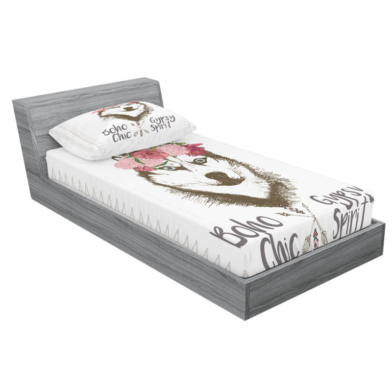 Microfiber Sheet Set, Twin Sheet Set + Fitted Sheet + 1 Pillowcase