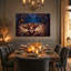 «Sourire d'automne souriant» avec art mural sur toile Halloween-433469479