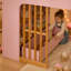 Lit mezzanine avec tablettes de rangement Leonide-133481532-133481534