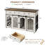 Meuble de 42 po pour chien de 42 à 42 po-138777127-132969315