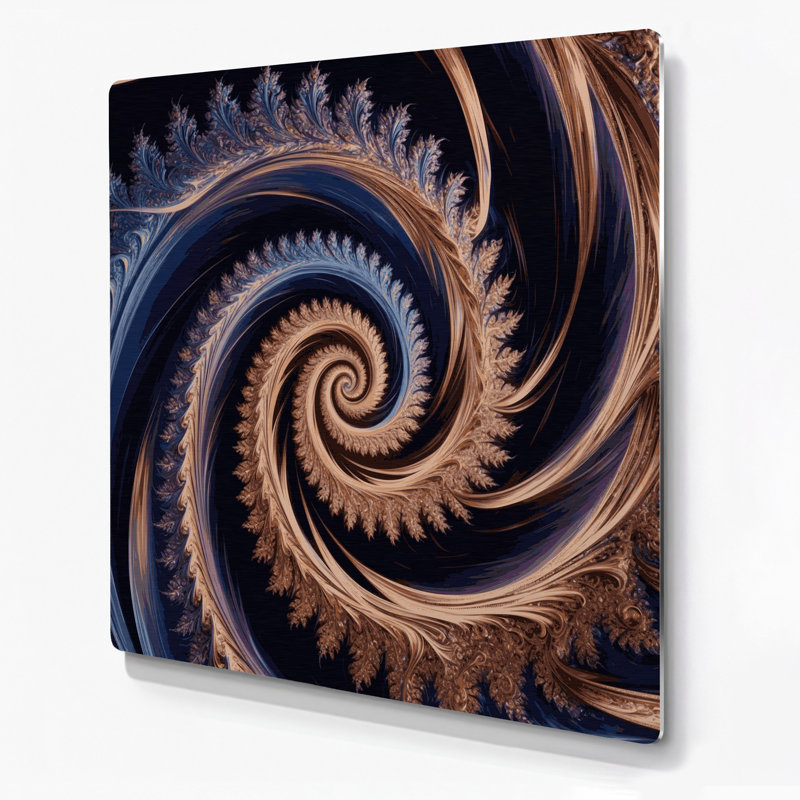 Art mural Sci Fi Fractal dimension, H 144 po x l 144 po x P 0,05 po