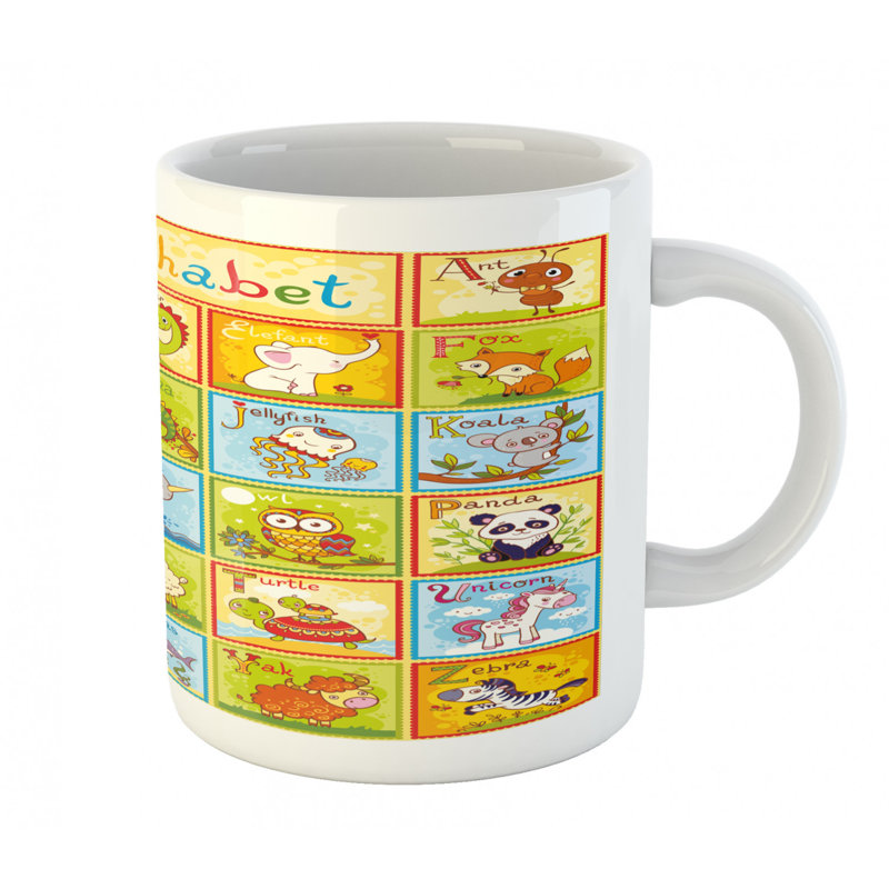 Grande tasse à café éducative
