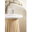 Table de bout Ryniah Drink 10 x 10 x 23, blanc, naturel
