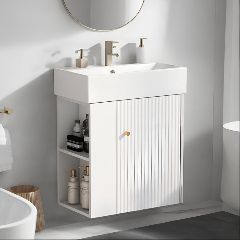 Meuble-lavabo simple l 21,6 po x P 12,19 po x H 26,38 po