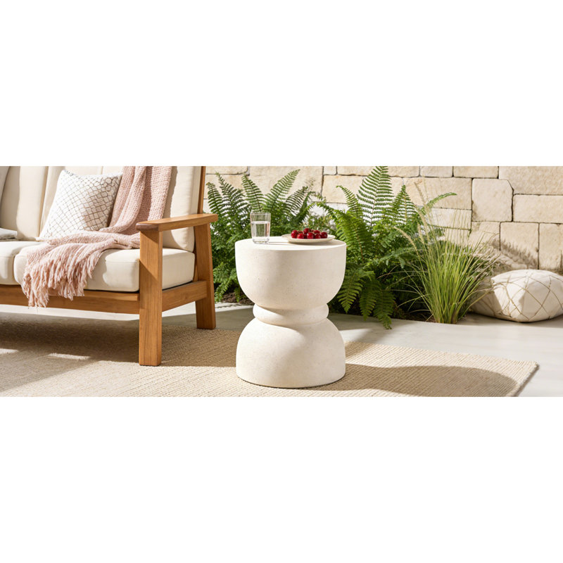 Tables de patio durables, décor rustique moderne en oxyde de magnésium pour la maison
