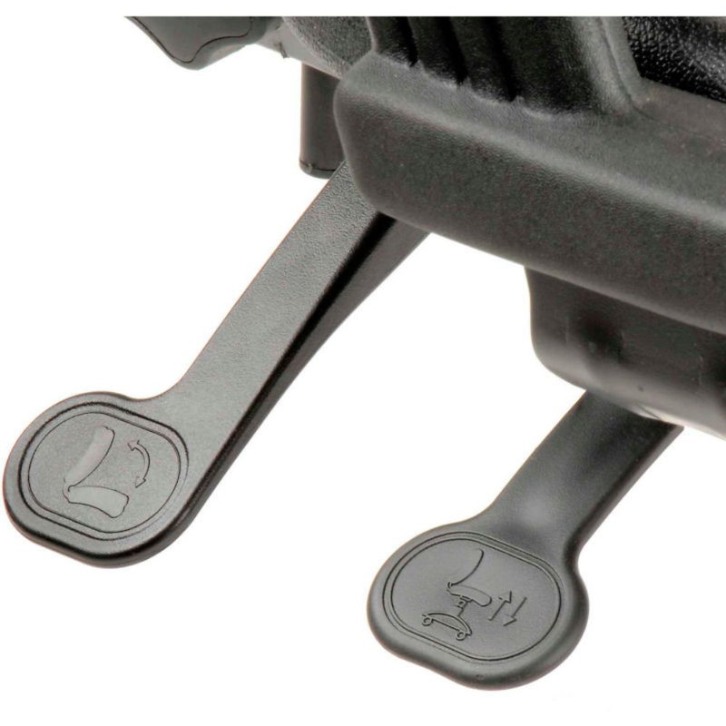 Backed Adjustable Height Ergonomic Lab Stool with Footring Wheels