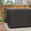 Outsunny L-Shaped Garden Furniture Cover PU Coating, 250 x 250 x 79cm Black