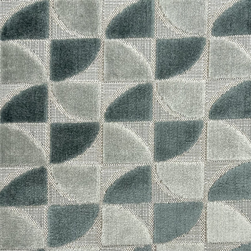 Tissu de revêtement en velours 54 po, Gris