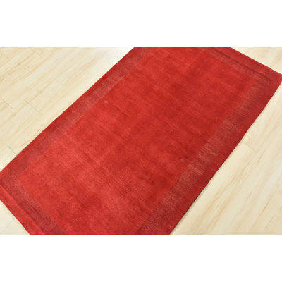One-of-a-Kind 3' X 5'5'' Wool Area Rug in Red