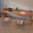 Brown Rectangular Solid Wood desk-108954091