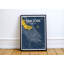 «San Jose City Map», reproduction d'impression sur affiche en bleu-24705908