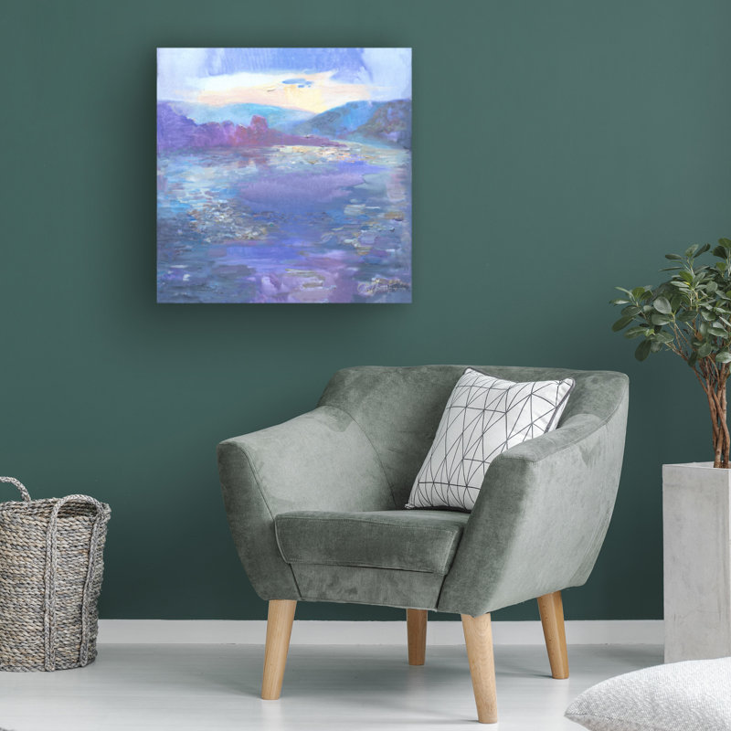 Œuvre sur toile, rouleau, H 35 po x l 35 po