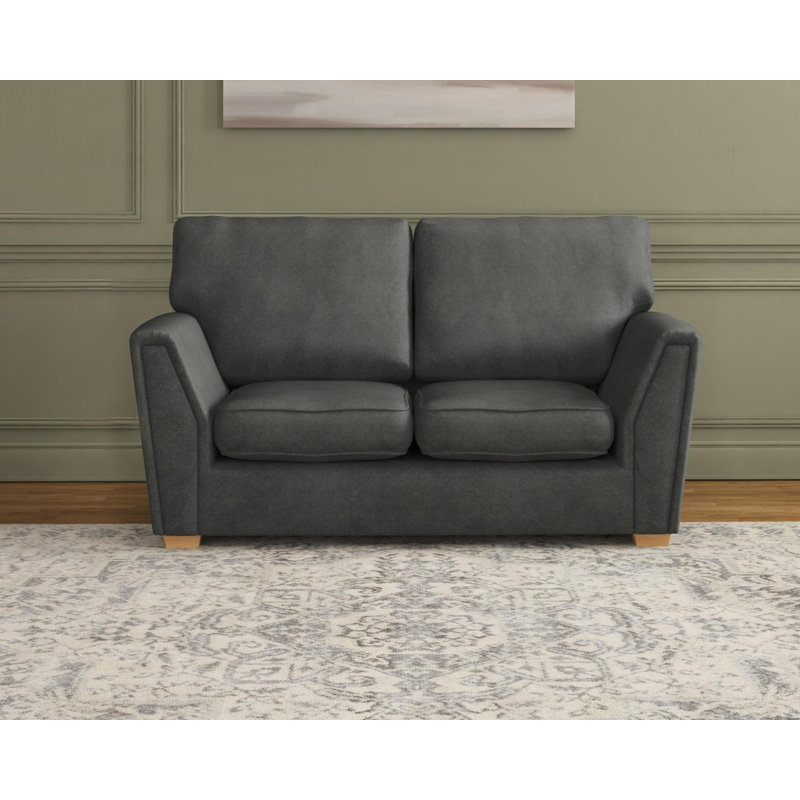Wendleberry Two Seater, Fixed Back, Marmalade