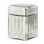 Boîte de rangement décorative en verre D4.9X6.1 "
