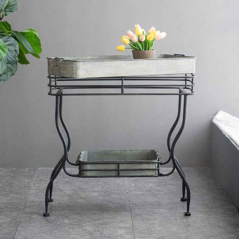 Tray Table Patio Accent Table