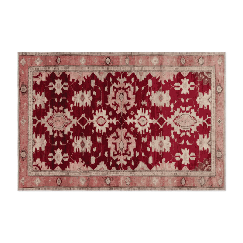 Tapis d'intérieur et d'extérieur surteint beige, Rectangulaire 2 pi x 3 pi