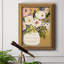 Fleurs d'été dans un vase II, toile encadrée de qualité supérieure - prête à être accrochée-1602563563