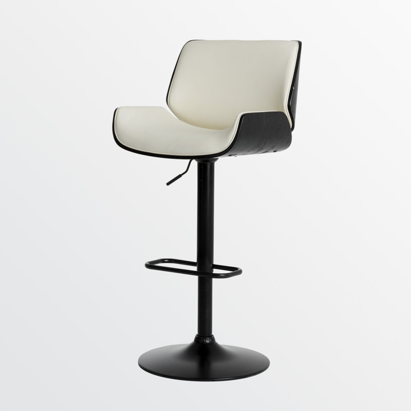 Tabouret de bar Gabby, Blanc