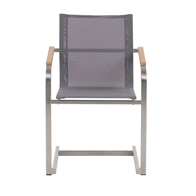 Kinde Patio Dining Armchair with Cushion