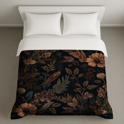 Botanical Floral Illustration Duvet Covers