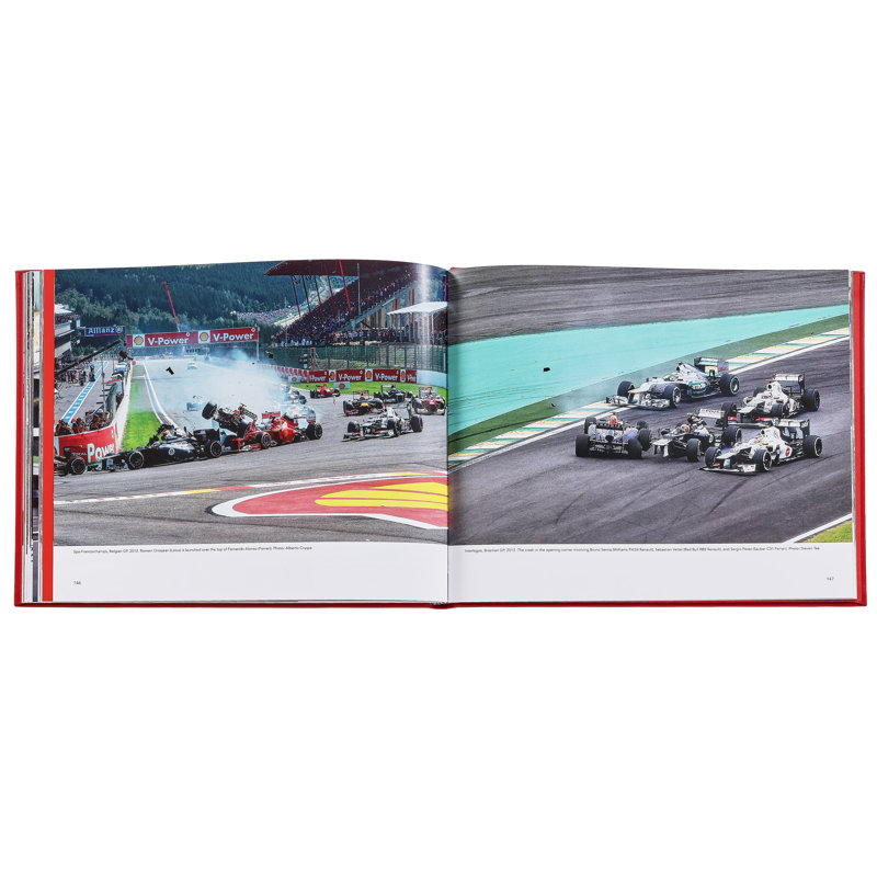 F1 Heroes Leather Bound Book