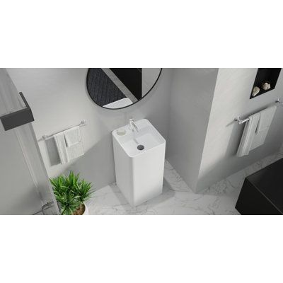 Lavabo de salle de bain autoportant Badeloft