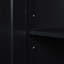 Grande armoire de salle de bain avec panier à linge-250575104