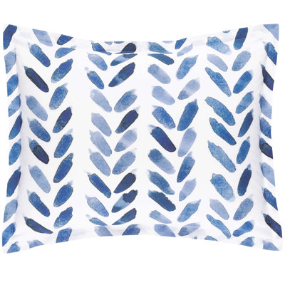 Blue Brush Sham