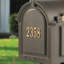 Capitol mailbox door panel - Black/Gold-2134731869-2134731866