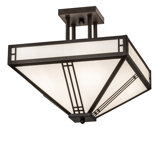 Prairie Loft 4 - Light Semi Flush Mount