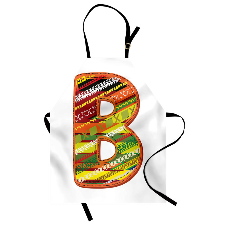 Tablier sans motif, B, Rouge