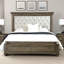 Lit Mid-Century moderne avec banc-128923075