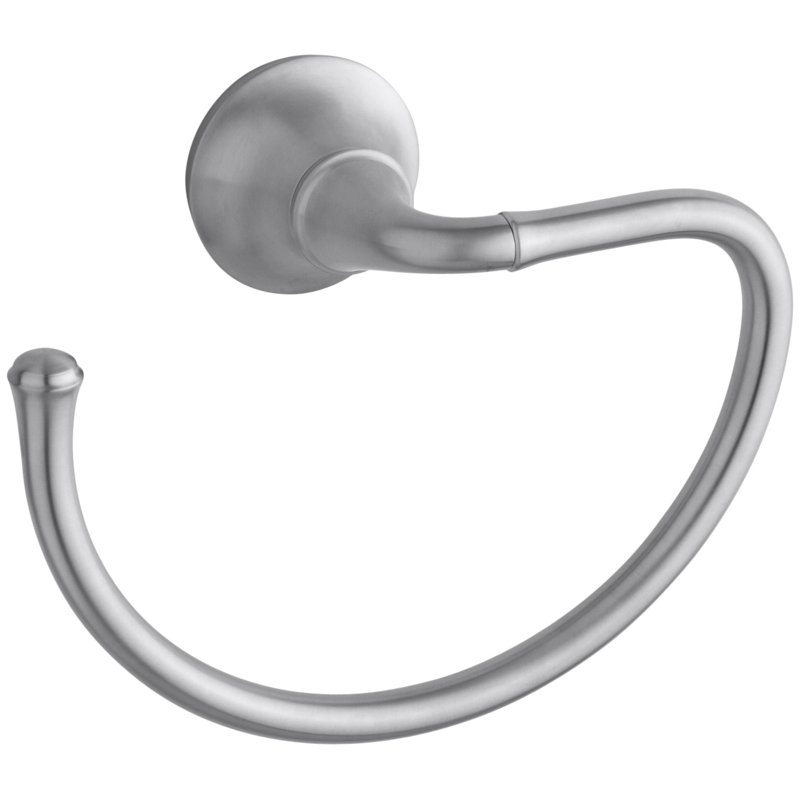 Forté Wall Mounted Towel Ring, Brushed Chrome