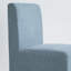 Chaises d'appoint de salle à manger rembourrées Modern Linen-388904456