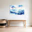 Morning Ridge Contemporary Abstract Forest Landscape Wall Art Print-134630208
